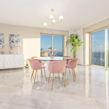 아파트 Wonderful Oceanview Luxury By Madeira 푼샬