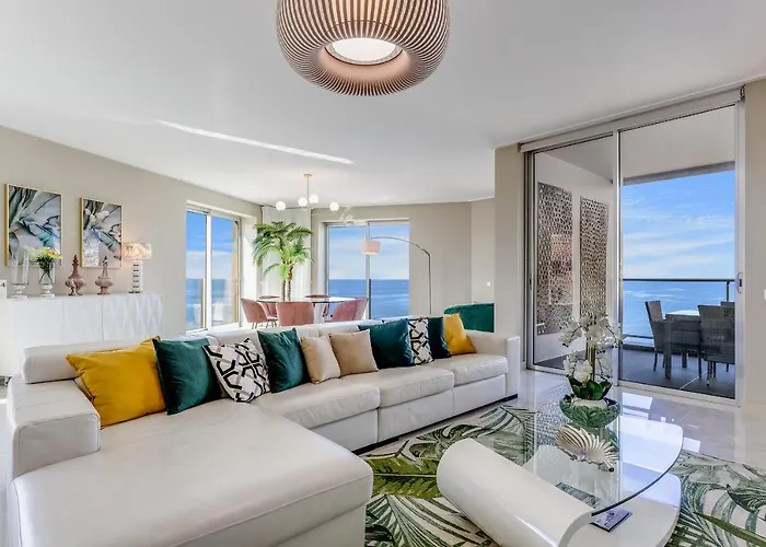 公寓 Wonderful Oceanview Luxury By Madeira *