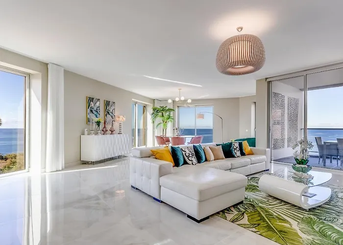 Wonderful Oceanview Luxury By Madeira 公寓