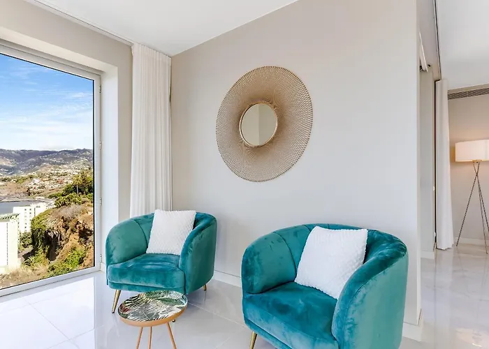 公寓 Wonderful Oceanview Luxury By Madeira 丰沙尔