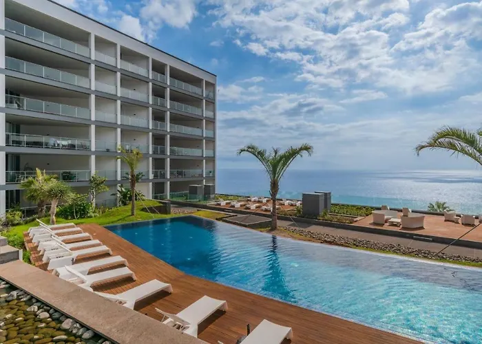 公寓 Wonderful Oceanview Luxury By Madeira 丰沙尔